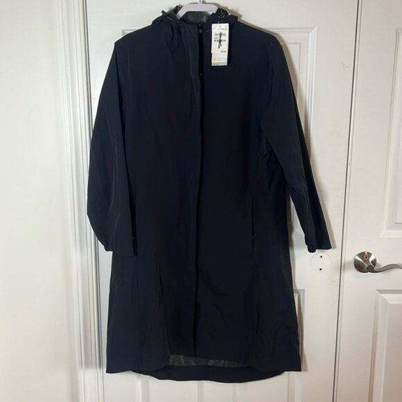 NWT Zella Journey Water Resistant Raincoat Size Small - Picture 1 of 10
